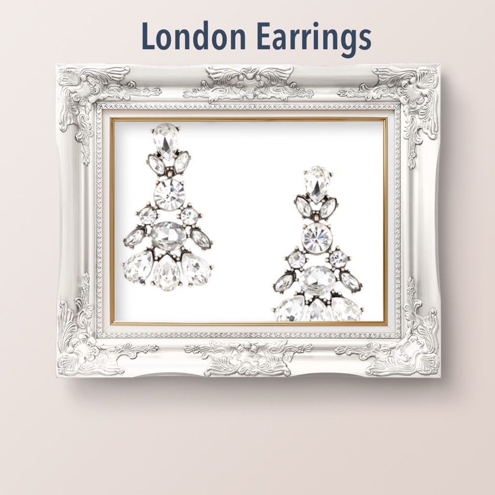 💥PRICE DROP💥 JCrew Crystal Earrings